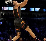 NBA dėjimų konkurso momentai