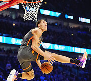 NBA dėjimų konkurso momentai