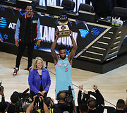 NBA dėjimų konkurso momentai