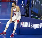 16-18. Zachas LaVine'as (&bdquo;Chicago Bulls&ldquo;) &ndash; 40,1 mln. JAV dolerių