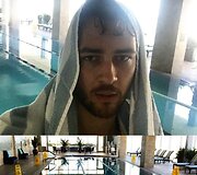 Pirmasis D-Mo pasiplaukiojimas baseine po traumos