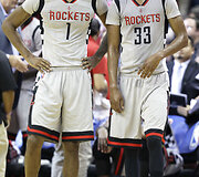 Trevoras Ariza ir Corey Breweris
