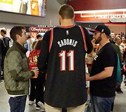 Mindaugas Kuzminskas susitiko su lietuviais Portlande