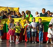 Tauti&scaron;ka giesmė Londone 2015