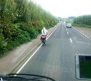 Lietuviai vairuotojai džiaugiasi kelyje sutikę Egidijų.