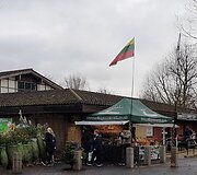 Akimirka i&scaron; lietuvi&scaron;kos Kalėdų mugės Londone