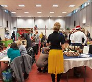Akimirka i&scaron; lietuvi&scaron;kos Kalėdų mugės Londone