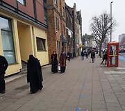 Musulmonų gausiai apgyvendintas Londono Vaitčapelio rajonas