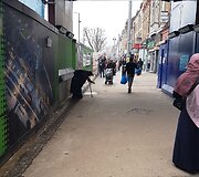 Musulmonų gausiai apgyvendintas Londono Vaitčapelio rajonas