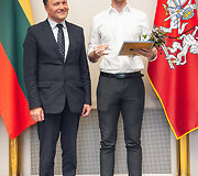 Pagerbti pirmą kartą Lietuvoje surengto nacionalinio konkurso &bdquo;Metų pameistrys 2022&rdquo; nugalėtojai 