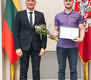 Pagerbti pirmą kartą Lietuvoje surengto nacionalinio konkurso &bdquo;Metų pameistrys 2022&rdquo; nugalėtojai 