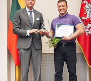 Pagerbti pirmą kartą Lietuvoje surengto nacionalinio konkurso &bdquo;Metų pameistrys 2022&rdquo; nugalėtojai 