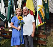 Prie  A.Ramanausko-Vanago ir J.Vitkaus-Kazimieraičio vadavietės Kasčiūnuose skambėjo patriotinės dainos ir kalbos