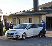 Savaitgalį vykusiame renginyje &bdquo;Subaru&ldquo; gerbėjai turėjo galimybę i&scaron;bandyti naująjį &bdquo;Subaru Levorg&ldquo;