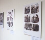 Komiksų centre &Scaron;iaulių bibliotekoje svečias i&scaron; Prancūzijos dalijosi patirtimi su vietos jaunimu