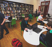 Kauno Vinco Kudirkos vie&scaron;ojoje bibliotekoje jau kuriama trimatė vandens miesto vizija