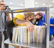 Nacionalinėje bibliotekų olimpiadoje nugalėjo Marijampolės, Prienų ir Jonavos bibliotekų komandos