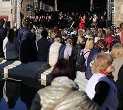 Tarptautinio vasaros festivalio atidarymas Chaimo Frenkelio viloje subūrė &Scaron;iaulių bendruomenę
