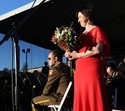 Tarptautinio vasaros festivalio atidarymas Chaimo Frenkelio viloje subūrė &Scaron;iaulių bendruomenę