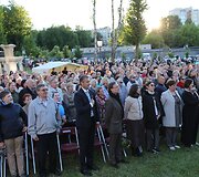 Tarptautinio vasaros festivalio atidarymas Chaimo Frenkelio viloje subūrė &Scaron;iaulių bendruomenę