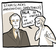 Stanislovo Narutavičiaus komiksas.
