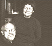 P.Klimas ir R.Gulbino motina Aldona Klimaitė-Gulbinienė. 1967 m. 