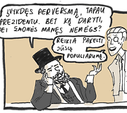 Antano Smetonos komiksas.
