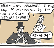 Antano Smetonos komiksas.