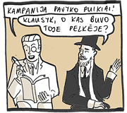 Antano Smetonos komiksas.
