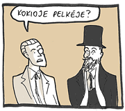 Antano Smetonos komiksas.