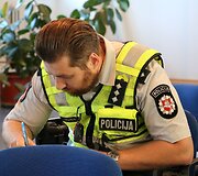 I&scaron;rinkti geriausi Kauno apskrities policijos pareigūnai