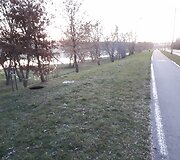 Kauno Kulautuvos gatvėje atviras &scaron;ulinys