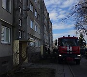 Kauno daugiabutyje kilo gaisras