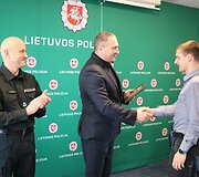 Apdovanoti geriausi Kauno apskrities policijos sportininkai