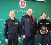 Apdovanoti geriausi Kauno apskrities policijos sportininkai