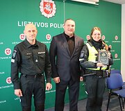 Apdovanoti geriausi Kauno apskrities policijos sportininkai