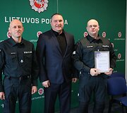 Apdovanoti geriausi Kauno apskrities policijos sportininkai