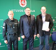 Apdovanoti geriausi Kauno apskrities policijos sportininkai