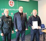 Apdovanoti geriausi Kauno apskrities policijos sportininkai