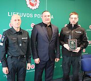 Apdovanoti geriausi Kauno apskrities policijos sportininkai