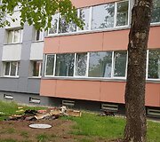 Jonavoje degė butas