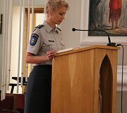 Prisiekė naujieji Kauno policijos pareigūnai