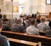 Prisiekė naujieji Kauno policijos pareigūnai
