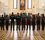 Prisiekė naujieji Kauno policijos pareigūnai