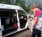 Naktinis pasivažinėjimas su Kauno policijos pareigūnais