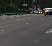 Įvykis Tvirtovės alėjos ir Sukilėlių prospekto sankryžoje