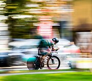 Andrius Dapkevičius Druskininkų triatlono etape