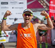 Andrius Dapkevičius fini&scaron;uoja Kauno maratone