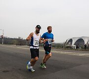 Andrius Dapkevičius &Scaron;iaurės Korėjos maratone
