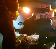 Bėdos i&scaron;tiktai &scaron;eimai i&scaron; pajūrio į pagalbą suskubo būrys nepažįstamųjų
